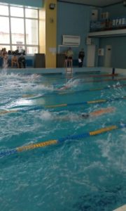 Краевые соревнования по плаванию