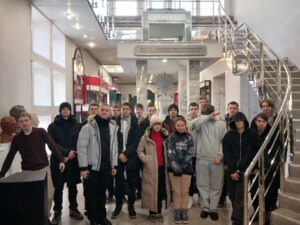Группа обучающихся ОП 31 посетила музей истории органов внутренних дел Красноярского края
